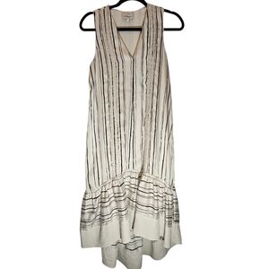 3.1 Phillip Lim Black and White High Low Hem Dress Size 2
